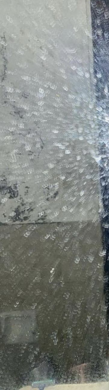 but there are dirty mirrors